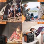 300W Portable Power Station for Camping & Home