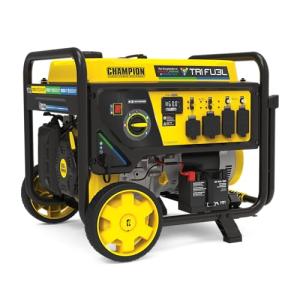 Champion 12,500-Watt Tri-Fuel Portable Generator