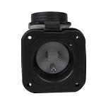 15A 125V Power Inlet with Waterproof Cover