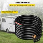 VEVOR 15 FT 50 Amp Generator Extension Cord
