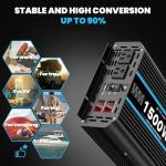 OLTEANP 1500W Pure Sine Wave Inverter with USB