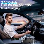 300W Car Power Inverter with USB-C Fast Charging