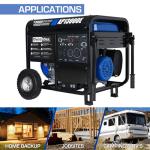 DuroMax XP13000E 13,000W Gas Portable Generator