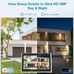 Cromorc 10CH Wireless Security Camera System