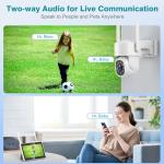 Cromorc 10CH Wireless Security Camera System