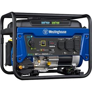 Westinghouse Dual Fuel Portable Generator, 4650 Watts