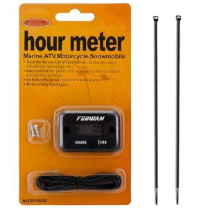 FEBWAN Waterproof Inductive Hour Meter for Generators