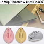 Cute Hamster Wireless Mouse – Portable & Quiet