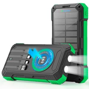 YOLOSKS 49800mAh Solar Power Bank with Fast Charging