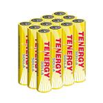 Tenergy Solla AAA Rechargeable Solar Batteries, 12 Pack
