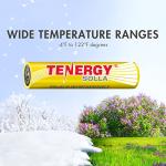 Tenergy Solla AAA Rechargeable Solar Batteries, 12 Pack