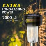 Tenergy Solla AAA Rechargeable Solar Batteries, 12 Pack