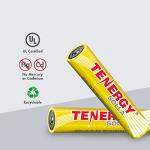 Tenergy Solla AAA Rechargeable Solar Batteries, 12 Pack