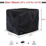 TENTVIA Heavy-Duty Outdoor Generator Cover 32"x24
