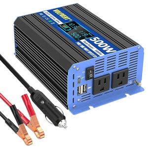 500W Pure Sine Wave Inverter with Dual USB Ports