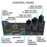 Westinghouse Dual Fuel Portable Generator, 4650 Watts