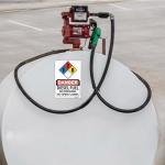 5 Pack Diesel Fuel Stickers for Generators