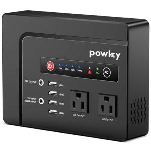 Powkey 200W Portable Power Bank with AC Outlet