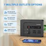 Powkey 200W Portable Power Bank with AC Outlet