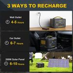 VTOMAN 2376Wh Portable Power Station Bundle with Solar