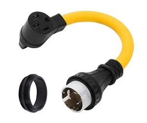 ONETAK 50 Amp Marine Shore Power Cord Adapter