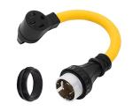 ONETAK 50 Amp Marine Shore Power Cord Adapter
