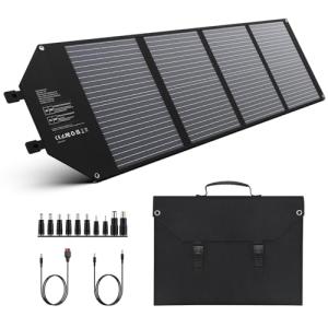 EnginStar 100W Foldable Solar Panel Charger