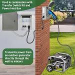 30 Amp Transfer Switch Kit with Dual Energy Meters
