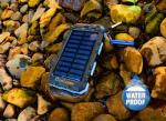 36800mAh Solar Power Bank with LED Flashlight