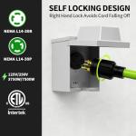 40ft 30 Amp Heavy Duty Generator Extension Cord