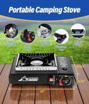 WADEO Dual Fuel Portable Camping Stove with Regulator