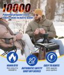 WADEO Dual Fuel Portable Camping Stove with Regulator