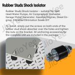 M12 Rubber Shock Isolator Mounts for Generators
