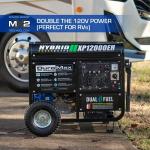 DuroMax XP12000EH Dual Fuel Portable Generator