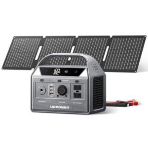 UDPOWER C400 Solar Generator Kit with 40W Solar Panel