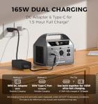 UDPOWER C400 Solar Generator Kit with 40W Solar Panel