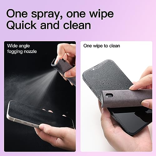 CUIUD Touchscreen Cleaner Kit: Spray & Cloth Duo