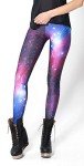 Dreamy Pink & Blue Sky Yoga Leggings