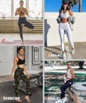 GAYHAY Women’s High Waisted Tummy Control Leggings