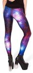 Dreamy Pink & Blue Sky Yoga Leggings