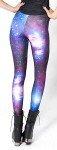 Dreamy Pink & Blue Sky Yoga Leggings