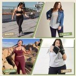 Plus Size High Waisted Leggings with Pockets - 3 Pack