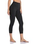 High Waist Tummy Control Yoga Capris for Women