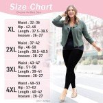 Plus Size High Waisted Leggings with Pockets