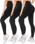 Blisset Women's 3 Pack High Waisted Leggings
