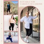Plus Size Capri Leggings with Pockets - 3 Pack