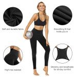 Plus Size High Waisted Leggings with Pockets - 7 Pack