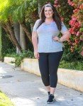Plus Size Capri Leggings with Pockets - 3 Pack