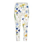 Floral Print Capri Leggings for Women