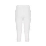 Trendy Plus Size Capri Leggings with Pockets
